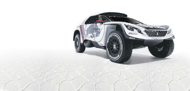 Peugeot特別打造出這部全新3008 DKR，來取代原先的2008 DKR。