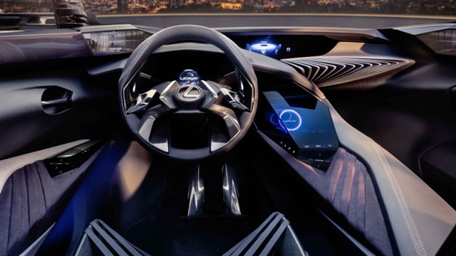 Lexus在今日公布全新休旅概念車UX的內裝照，完全突破時下既有的內裝設計。