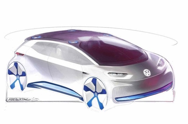 在即將到來的巴黎車展上，Volkswagen打算推出品牌全新純電動概念車款。