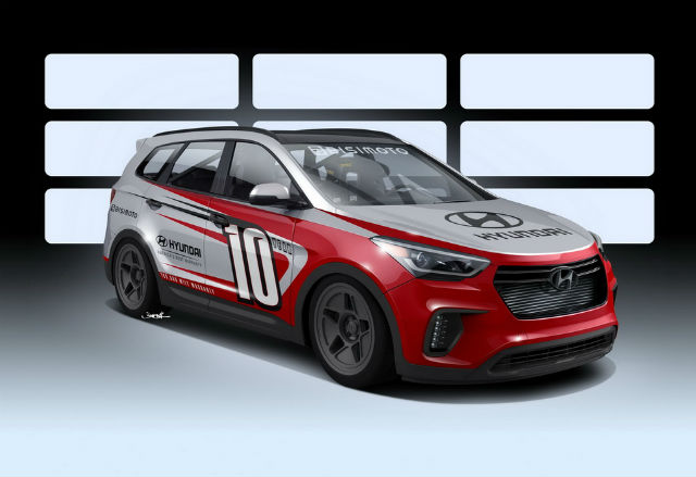 近日Hyundai釋出了一部擁有極致性能的SUV Hyundai Santa Fe，有鑒於它不凡的動力，改造團隊特別為其取了「Santa-Fast」的厲害名稱。