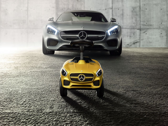 MERCEDES-AMG GT 縮小後，就變成 Bobby-AMG GT 玩具車。