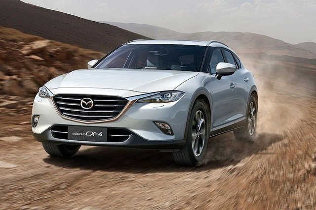 圖為中國專屬車款 CX-4。