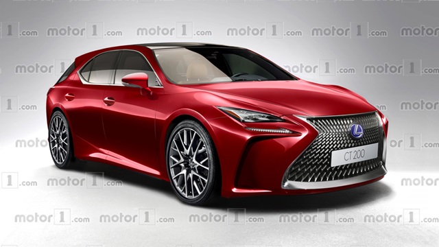 外媒所發表全新第二代 Lexus CT200h 的預想圖。