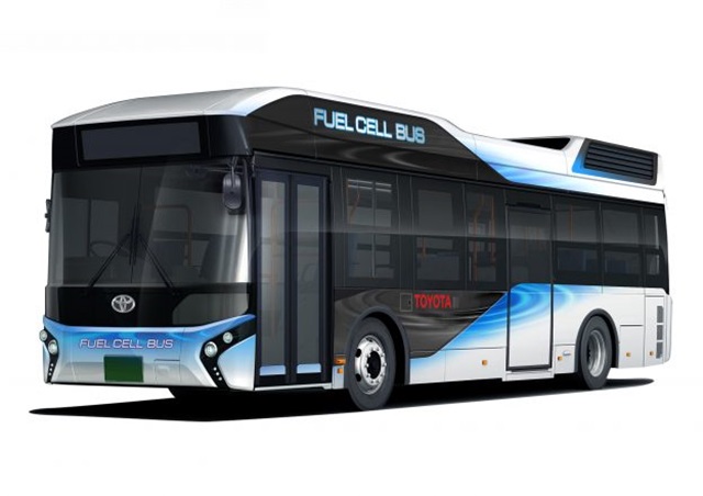 Fuel Cell Bus 因為高達 235kWh 的輸出電力，還可以當作緊急電源使用。