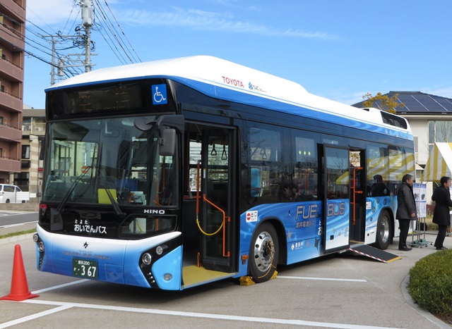 Toyota 計畫要將 Fuel Cell Bus 大量運用在 2020 年的東京奧運與殘障奧運上。