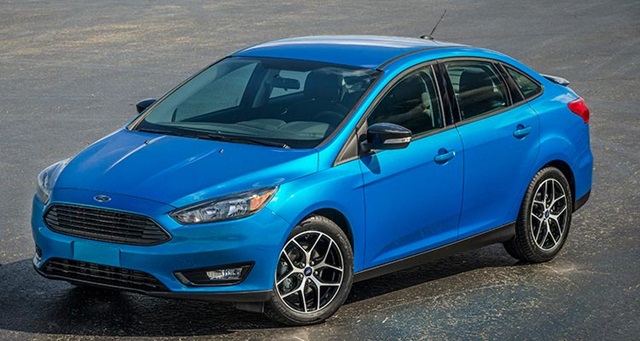 Consumer Reports 所公布的10款最不值得信賴車款中，Ford旗下最暢銷兩款車 Focus 與 Fiesta 也在其中。圖為美規 Focus。