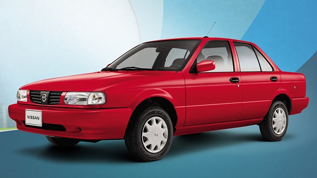 在墨西哥銷售長達 25 年的 Nissan Tsuru 。