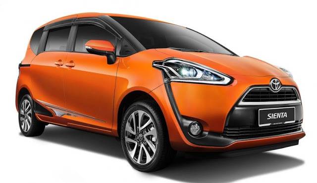 剛剛在台灣上市的 Toyota Sienta 也榜上有名。