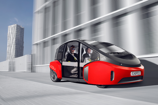 Rinspeed Oasis concept 將在 2017 年的 CES 展覽時現身。