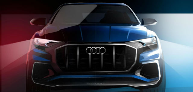 近日 Audi 釋出了旗下全新 Q8 休旅車型的預告照，雖說此作品仍為概念車設定，不過據傳此旗艦 SUV 很有機會導入量產。