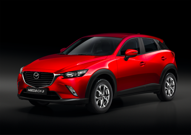 Mazda CX-3 新增 i-ACTIVSENSE 安心特仕版，擺明衝著 Honda HR-V 而來。