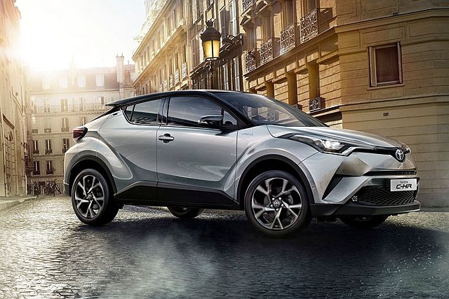最終 Toyota C-HR 僅得 165 分，排名倒數第 2 。