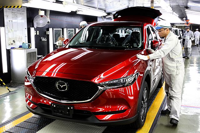 已經開始量產的全新第二代 Mazda CX-5 ，台灣預計今年第二季後起陸續交車。