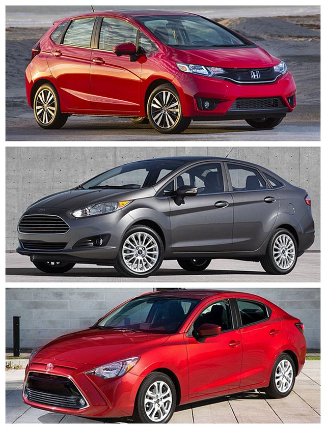 Honda Fit、Ford Fiesta、Toyota Yaris iA 等車，在美國都是較容易入手的車款。