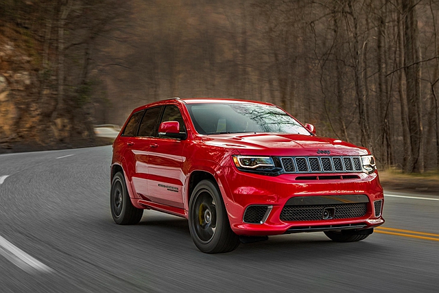 誰是目前燃油性能休旅加速王？ Jeep Grand Cherokee Trackhawk 當之無愧！