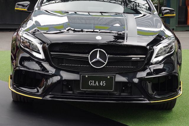 GLA 45 4M 配備的變速箱為 AMG Speedshift DCT 7 速自手排，4.4 秒即可完成時速 0-100 公里加速。