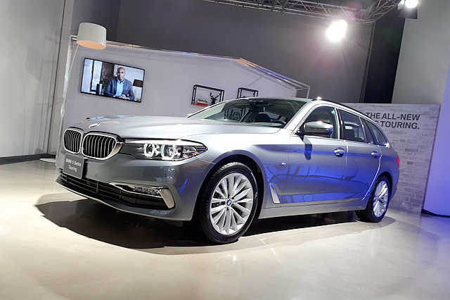 BMW 5-Series Touring Luxury 外觀風格。