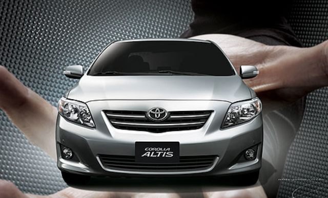 2008 年 1 月至 2010 年 1 月生產之部分 Corolla Altis，有配備前乘客座 SRS 氣囊的車型將進行召回。