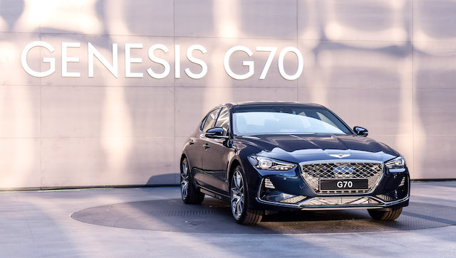 Genesis G70 的對手，將是 Mercedes-Benz C-Class 及 BMW 3 系列。