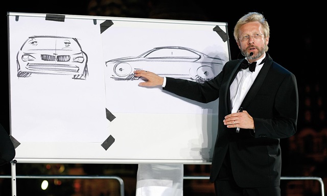世界公認的著名汽車設計師之一，曾擔任 BMW 首席設計師長達 17 年的 Chris Bangle。