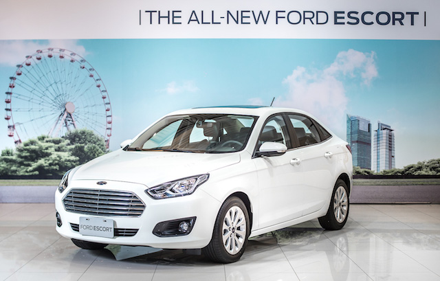 Ford Escort 兩個車型的油耗資料皆已公布。