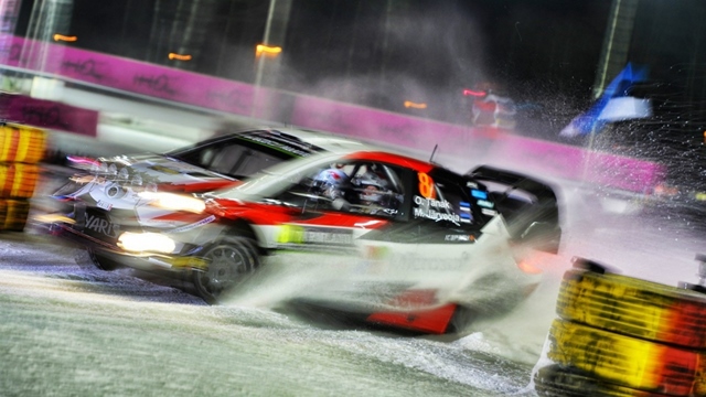 Toyota 憑藉著北國 Rally 好手的堅強陣容，在瑞典 Rally 的 SS1 賽段取得領先優勢。