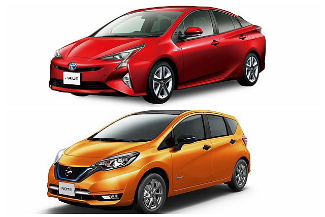 今年前 2 個月 Nissan Note 持續穩坐日本乘用車銷售冠軍，力壓過往強勢的 Toyota Prius。
