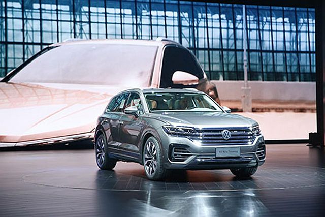 福斯全新第三代 Touareg 選擇在北京進行全球首演，並同時帶來兩款神秘新休旅。
