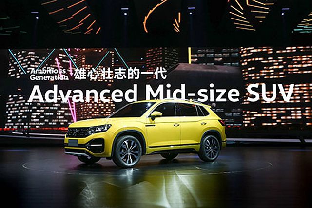 福斯 Advanced Mid-Size SUV 定位在較高端、時尚的購車市場。