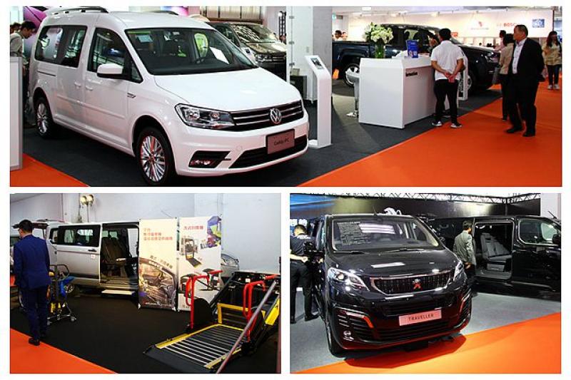 現場還有輕型商用車攤位，福斯商旅、Peugeot 以及福祉車等，在商用車博覽會現場也都能看到。