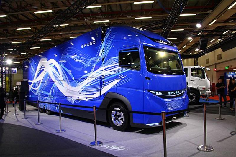 Fuso Vision One 純電概念大貨車。