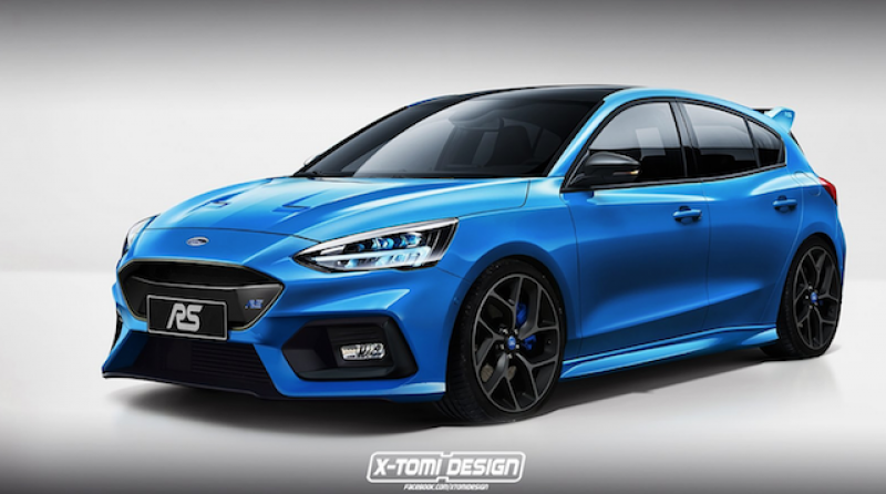 Focus RS 預想圖，則是以盾牌設計為特點。