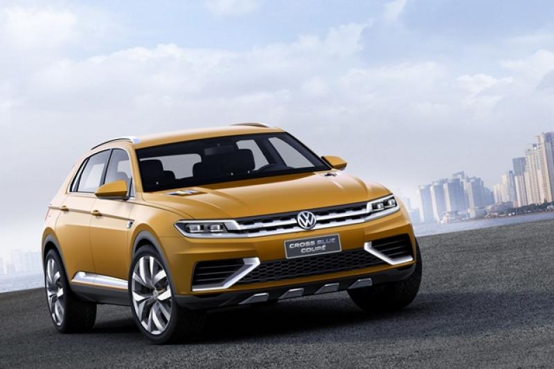 Volkswagen 打算推出更具運動感的 Tiguan Coupe 車型，預計能吸引到更多的年輕消費者。圖為概念車。