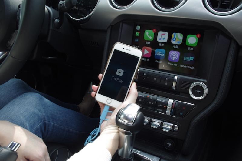 支援 Apple Carplay 的 Sync3 娛樂通訊整合系統。