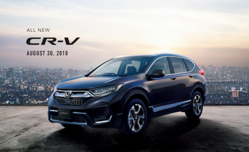 繼先前公布夏天上市的消息，日本 Honda 終於宣布 CR-V 將在 8 月 30 日上市的正式日期。