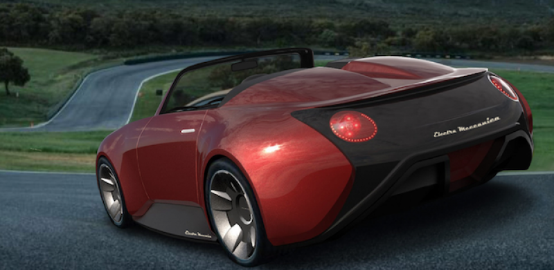 Electra Meccanica Tofino 雙人座電動跑車。