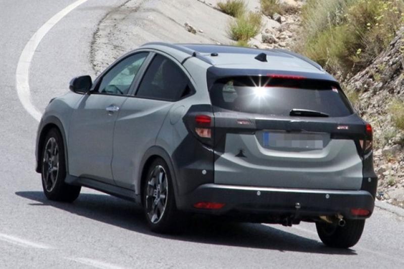 小改款歐規 HR-V 在外型上，將針對車頭與車尾進行改動。（圖片來源：翻攝自Carscoops）