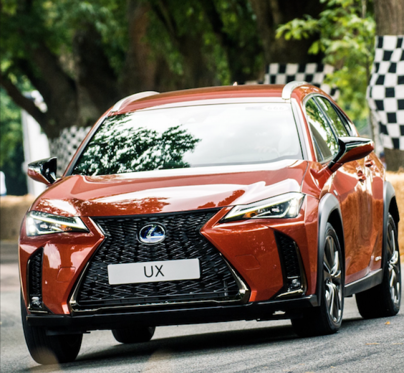 UX 250h F Sport 以英國速度嘉年華做首演。（圖片來源：lexusenthusiast.com）