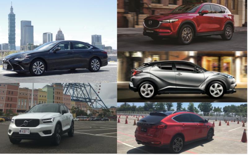 進口車前 5 名，SUV 休旅就佔了 4 席！7 月台灣汽車銷售公布
