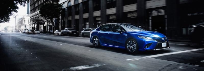 Camry WS 以運動路線為訴求，有別於過往強調豪華的路線。