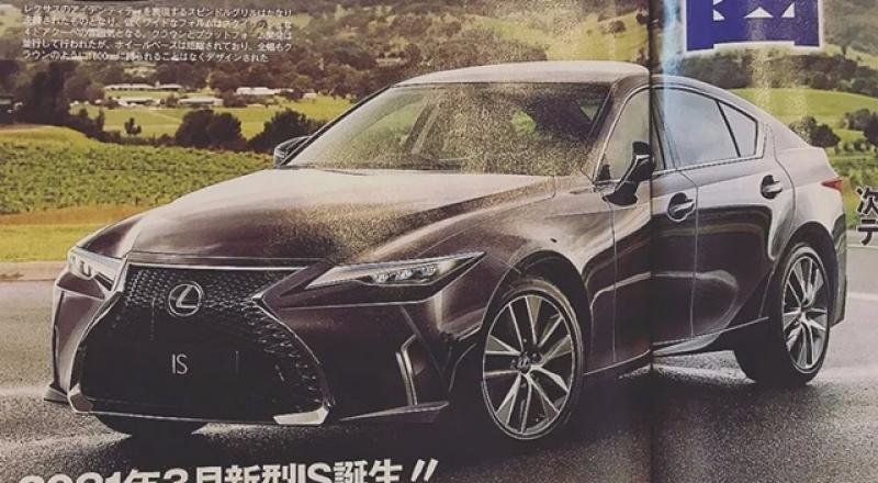 圖為下一代 Lexus IS 預想圖。