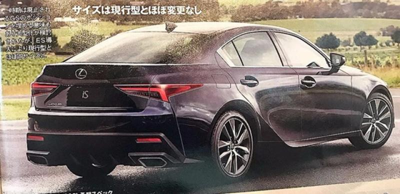 預估之後的 IS F 性能版會搭載 LS 500 的 3.5 升 V6 雙渦輪引擎，初估最大馬力有 415hp。