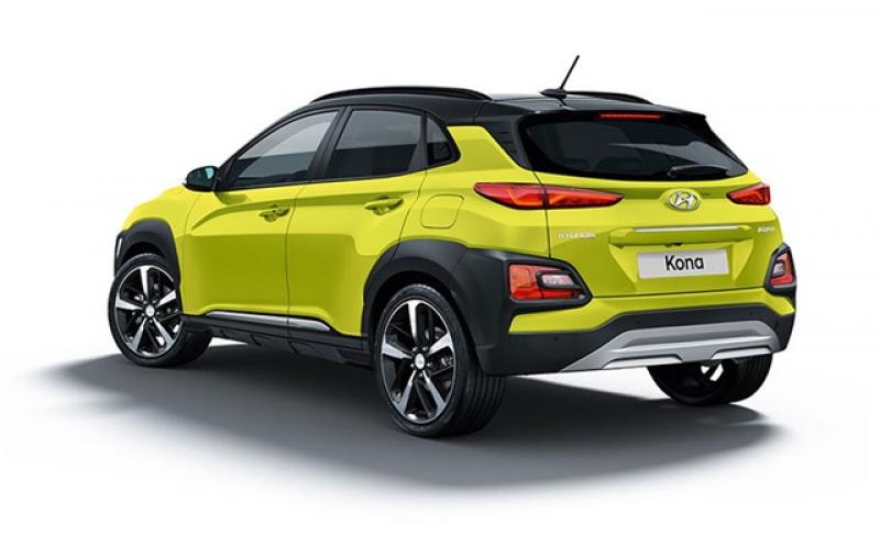 Kona 預計會搭載 1.0 升三缸渦輪引擎，具備 118hp/17.5kgm 最大輸出。