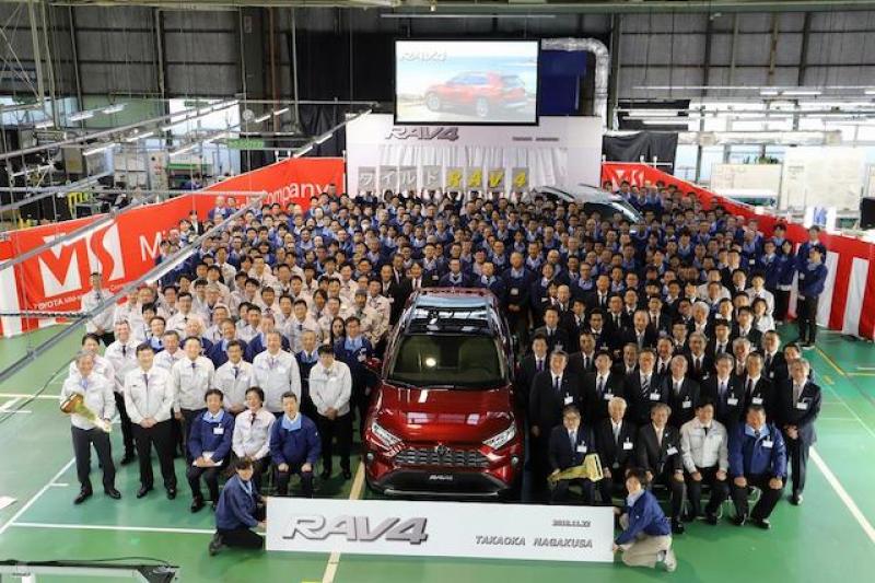 愛知縣大府市的長草工廠，將會生產 RAV4 第五代。