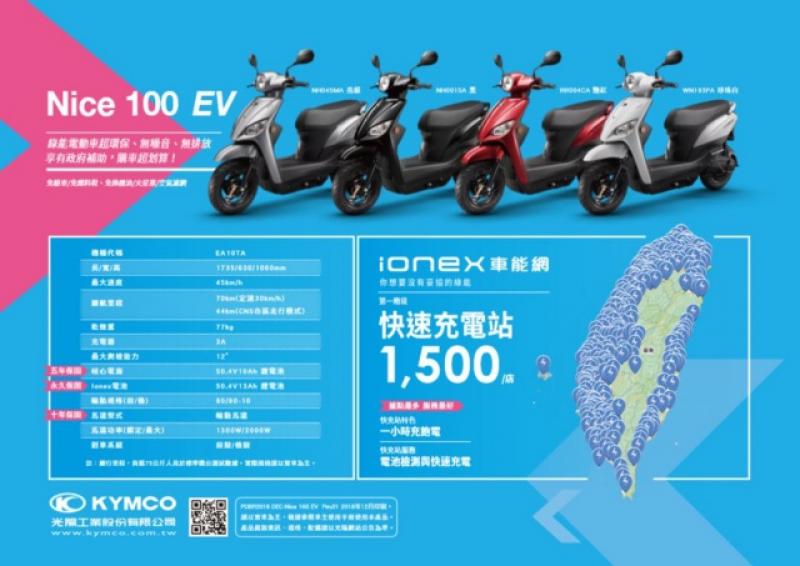 除了透過舊換新，或是直接購買六期環保車款，降低機車空汙問題最直接的就是電動機車。