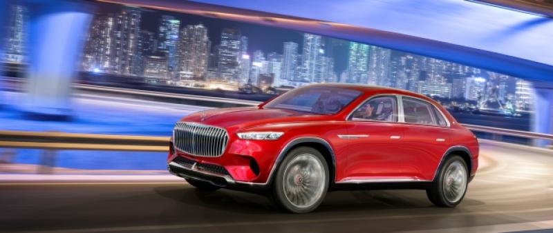 圖為 Ultimate Luxury 概念車，預計會是新一代 GLS 的雛型。