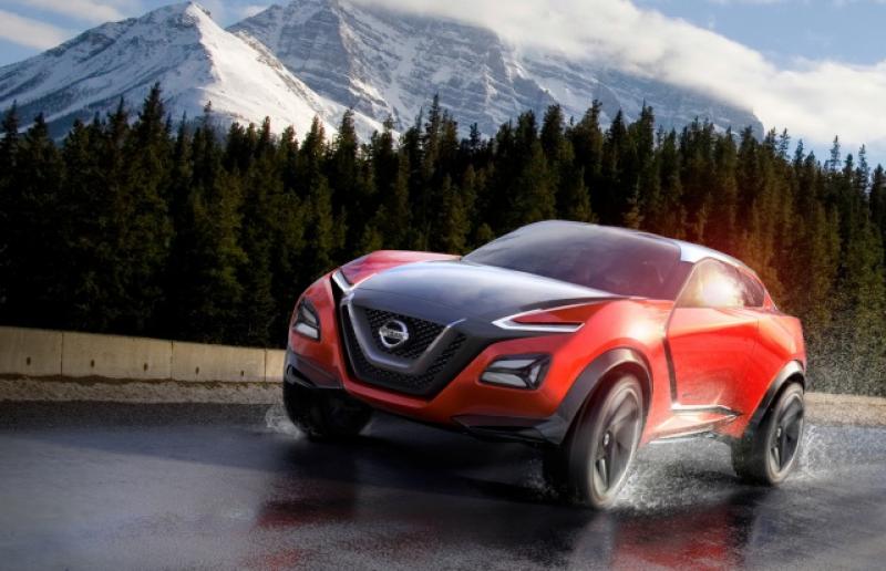 圖為 Gripz Concept概念車，被視為新一代 Juke 的範本。