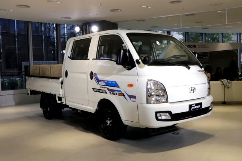 商用車 Porter 推出雙廂車型，實用性更加突出。