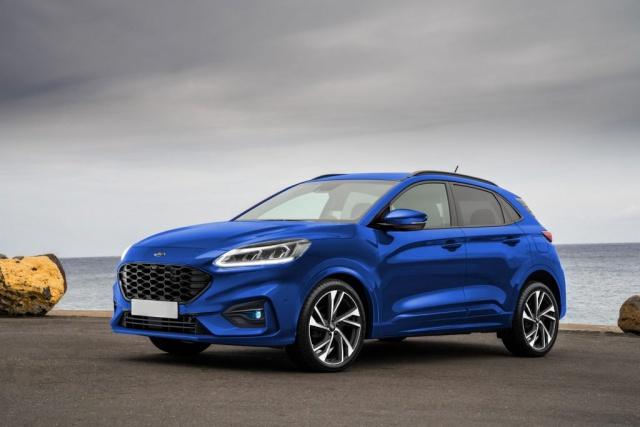 外媒釋出 Ford 全新小型跨界休旅 Puma 的預想圖。