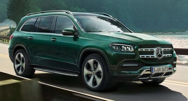 Mercedes-Benz 搶先釋出新一代 GLS 的官方照。